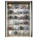 Vintage Mineral Collection, One Missing