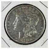 1891 Morgan Silver Dollar, US $1 Coin, VF+