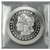 1oz Silver Morgan Style Stacker Round .999