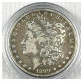 1899-O Morgan Silver Dollar, VG in Capsule