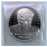 1oz Silver Trump 