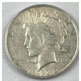 1922 Peace Silver Dollar, US $1 Coin