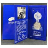 2004 Silver Dollar, Unc. Edison Collector Set