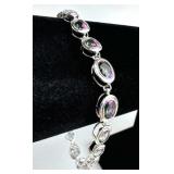 925 Silver Mystic Topaz Bracelet