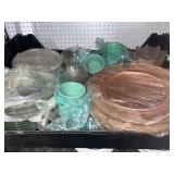 Large lot of varies plates and serving bowls and