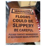 Metal sign 24inch by 18 inch