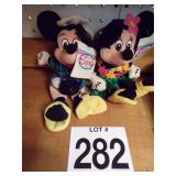 Disney Tourist Mickey and Hula Minnie