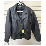 USA Bikers Dream Apparel Leather Insulated Jacket