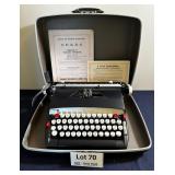 Sears Manual Typewriter & Case