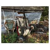 Wheelbarrow, Small Trailer,Misc Water Line