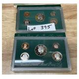 1996 & 1997 United States Mint Proof Set