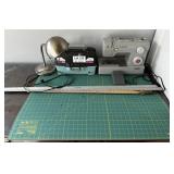 Singer Sewing Machine & Misc Accessories