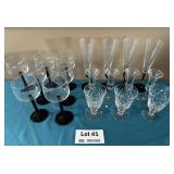 Collection Of Clearcut Glassware