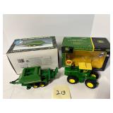 1/32 John Deere 7020 4WD & Square Baler w/ Boxes