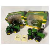 1/32 Ertl John Deere 8850 & 8960 Tractors w/ Boxes