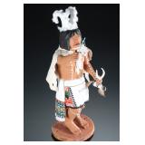 Peter Shelton Hoyesva Carved Wood Hopi Kachina Doll Native American Katsina 