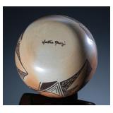 Hattie Navajo Hopi Polychrome Bowl Native American Pottery 