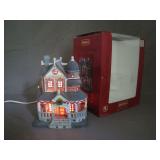 Vintage Lighted House Christmas Decor in Box