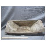 Antique Hand Carved Wooden Dough Bowl