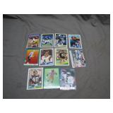 11 Assorted Football Cards