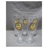 Set Of Licher Weizen Beer Bar Glasses