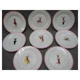 Lot of Assorted Adorable Christmas Themed Plates