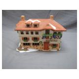 1990s Ceramic Dept 56 Cheerful Gasthof House