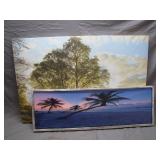 2 Pretty Canvas Landscape Pictures