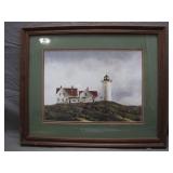 Classic Lighthouse Print From Cedar Creek