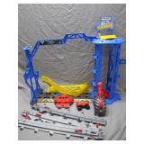 Large Monster Jam Garage Playset