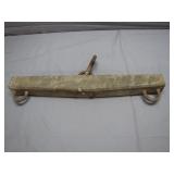 18 inch Primitive Wooden Goat Yoke, Single Tree