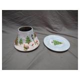 Yankee Candle Shade & Plate