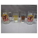 2 1995 Nascar #44 Slim Jim & 2 Other Drinking Mugs