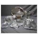 Like New Silver Plate Serving Set