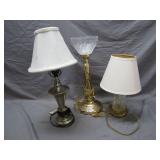 Assorted Small Table Lamps - Untested