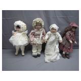 4 Vintage Dolls