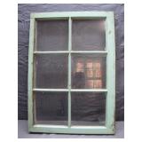 Antique 6 Pane Window