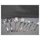 Pretty Detailed Fancy Silverware-Silver Colored