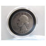 1954-D US Washington Silver Quarter