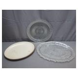 Assorted Glass & Ceramic Trays