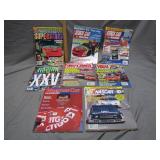 Large Lot Assorted Nascar Magazines and one Photo