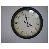 Large Quartz Wall Clock, 24 inches, AA Battery Op