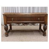 Low One Drawer Jacobean Table