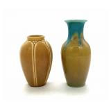 Rookwood Bud Vase and Rookwood Bottle Vase