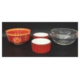 Collectible Kitchen Bowls Including Cardinal