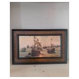 SAIL SHIPS PICTURE FRAME