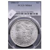 1900 O PCGS MS64 MORGAN DOLLAR