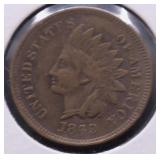 1869/69 INDIAN HEAD CENT AU