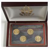 2009 GOLD PLATED PRES. DOLLAR