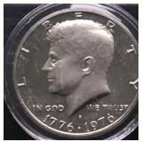 PROOF BICENTENNIAL HALF DOLLAR